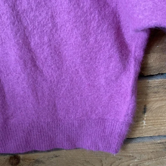 Vintage angora blend sweater medium pink - Picture 5 of 8